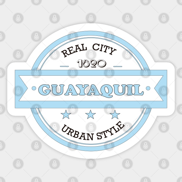 Guayaquil Real City Sticker by leeloolook